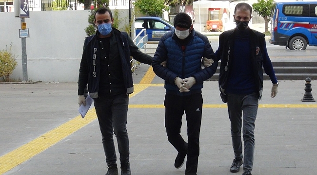 Hırsızlıktan utanmadı