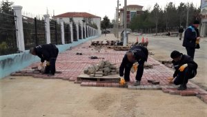 Karaman Belediyesi Koruluğa otopark yapıyor