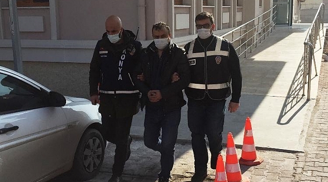 Konya'daki çifte cinayetin zanlısı tutuklandı