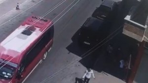 Liseli gencin öldürülme anı kamerada