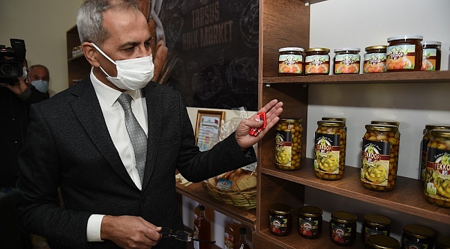 Tarsus Belediyesi ilk Halk Marketi açtı