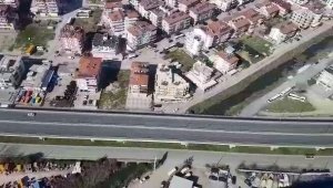 Antalya'da havadan ve karadan trafik denetimi