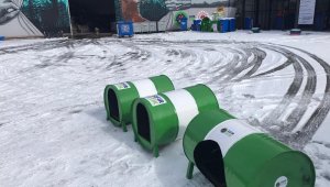 Atık variller sıcak yuva oldu