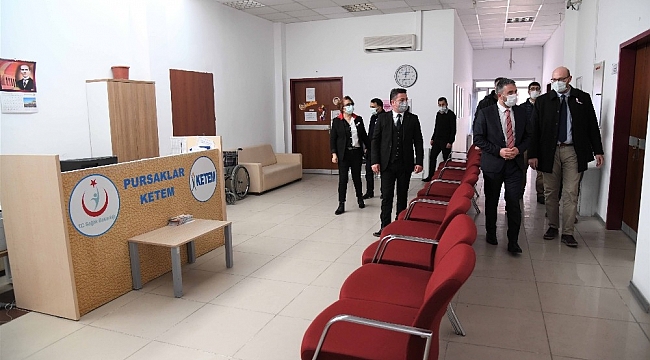 Başkan Çetin'den Dünya Kanser Günü'nde KETEM'e ziyaret