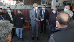 Başkan Tarhan sanayi esnafıyla buluştu