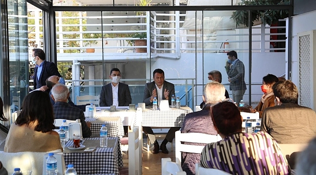 Başkan Ulutaş otelcilerle bir araya geldi
