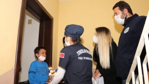 Başkan Yılmaz'dan, kanser hastası Berkay'a sürpriz doğum günü hediyesi