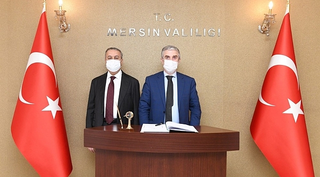 Danimarka'nın Ankara Büyükelçisi Danyy Annan, Vali Su'yu ziyaret etti