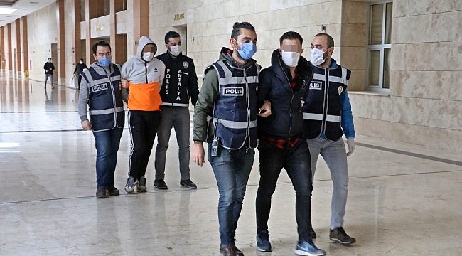 Dev süs ve gösteri havuzunun fıskiyelerini çalan kardeşler adliyeye sevk edildi