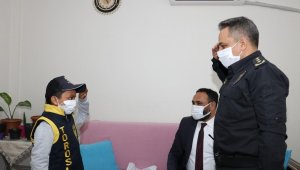 Kanser hastası Berkay'ın polis olma hayali gerçek oldu