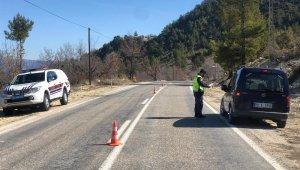 Karantina süresi biten Ermenek'te, kontroller devam ediyor