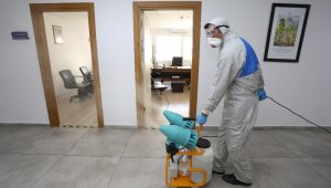 Kepez'in Mobil Timi, 84 bin 195 dezenfekte işlemi yaptı