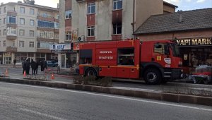 Konya'da evde çıkan yangın büyümeden söndürüldü