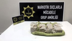 Konya'da otomobile eroin operasyonu