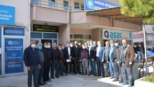 Korkuteli'nde 58 mahalle muhtarından ASAT'a yüksek fiyat dilekçesi