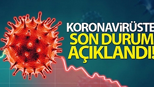 Korona virüste son durum açıklandı!
