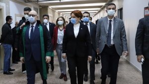 Meral Akşener Ankara Adliyesi'nde ifade verdi