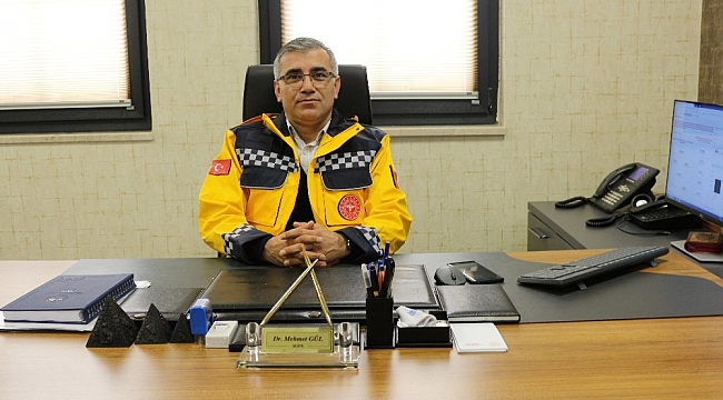 Mersin'de 112 ekipleri, günlük 545 vakaya müdahale etti