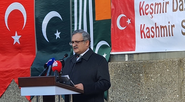 Pakistan Büyükelçiliği'nde Keşmir Dayanışma Günü programı