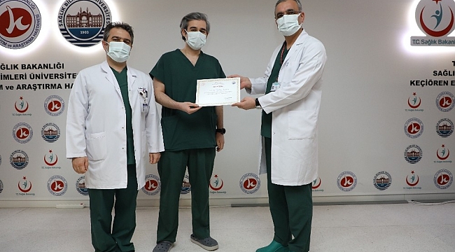 Pandemi döneminde asistan doktorlara anlamlı etkinlik