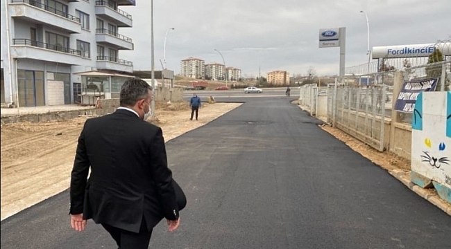 Pursaklar'da yollar yenileniyor