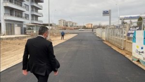 Pursaklar'da yollar yenileniyor