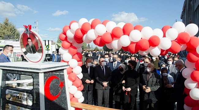 Şehadetinin yıldönümünde adının verildiği park açıldı