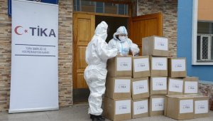 TİKA'dan Moğolistan'da 2 bin aileye gıda desteği