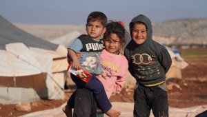 Türkiye Diyanet Vakfı, Suriye'de yetim kamplarındaki bin 500 çocuğun ihtiyacını karşılıyor