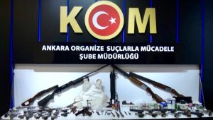 Ankara merkezli silah kaçakçılığı operasyonu: 8 gözaltı