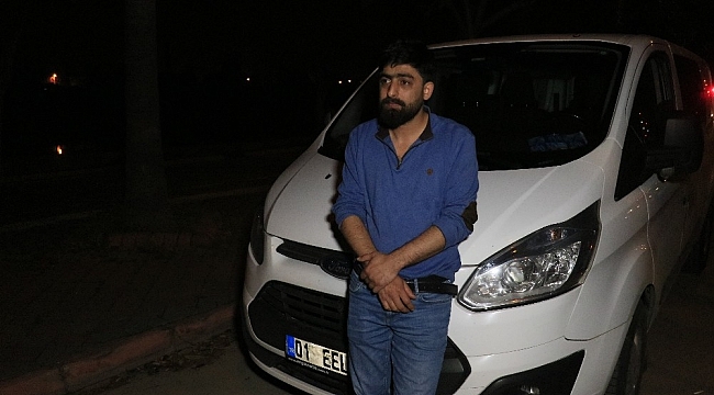 Bekçilerin üzerine aracını sürüp kaçan sürücü yakalanınca,