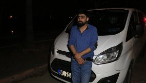 Bekçilerin üzerine aracını sürüp kaçan sürücü yakalanınca,