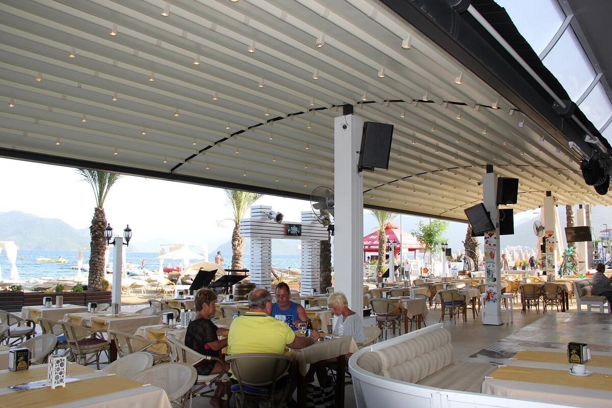 İzmir'de Muhteşem Güzellikte Tente Tasarımları