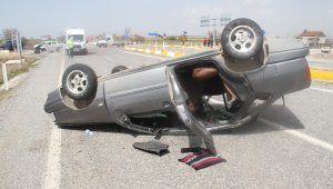 Konya'da otomobiller çarpıştı: 7 yaralı