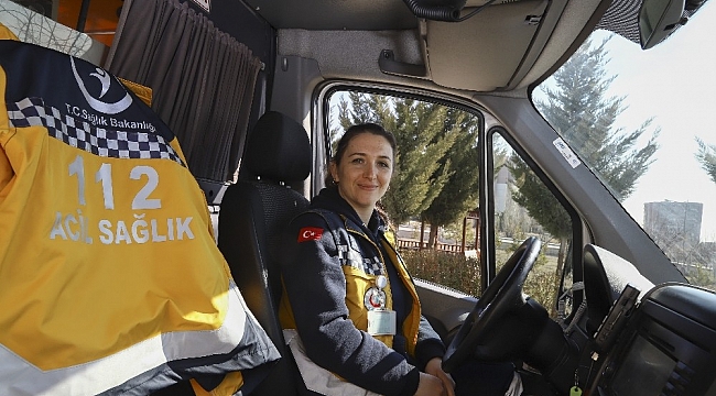 Onlar 112 ambulans servisinin kadın kahramanları