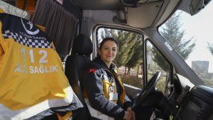 Onlar 112 ambulans servisinin kadın kahramanları