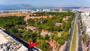Şehrin merkezine 332 dönüm yeşil alan