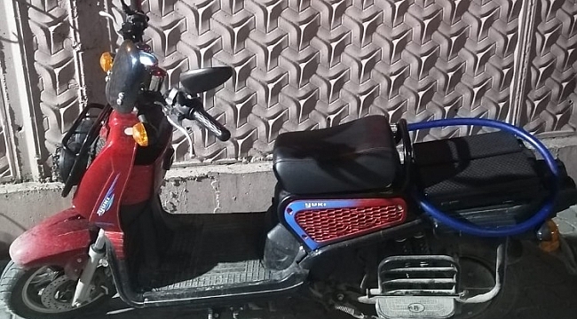 Tarsus'ta motosiklet hırsızı yakalandı