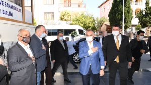 Vali Yazıcı, esnaf odaları başkanlarıyla bir araya geldi