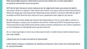 Cumhurbaşkanı Yardımcısı Oktay'dan KKTC Anayasa Mahkemesi'nin iptal kararına ilişkin açıklama