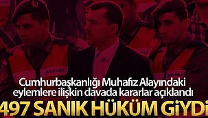 Cumhurbaşkanlığı Muhafız Alayı davasında karar açıklandı