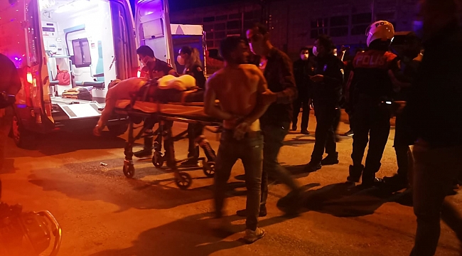 Karaman'da iki grup arasında satırlı ve bıçaklı kavga: 2 yaralı, 10 gözaltı