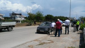Otomobilin çarptığı yaşlı adam yaralandı