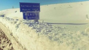 Sertavul'da zincirsiz geçişe izin yok