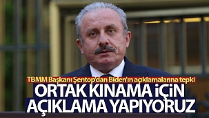 TBMM Başkanı Şentop: 'Ortak kınama için hazırlık yapıyoruz'