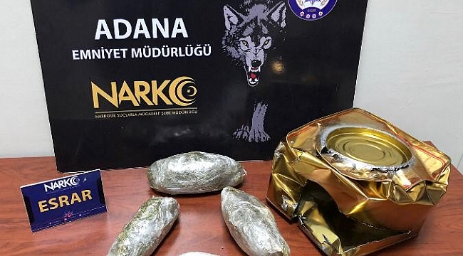 Adana'da bir haftada 4 kilo kokain, 2 kilo bonzai ele geçirildi