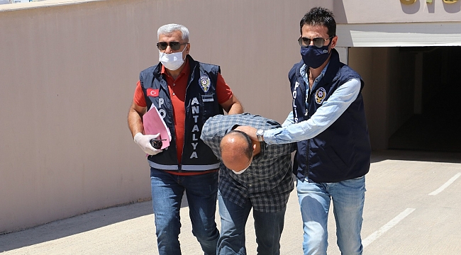 Antalya'da laf atma cinayetinin katıl zanlısı kurulan özel ekiple 24 saat içerisinde yakalandı