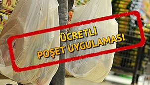 Karaman'da Marketlerde Küçük - Büyük Poşet Oyunu