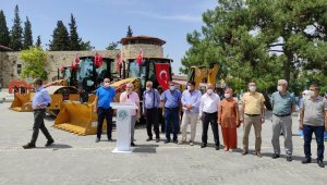 Mut Belediyesi filosuna 3 yeni araç