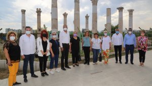 Projeleri görmek için Karadeniz'den Mersin'e geldiler